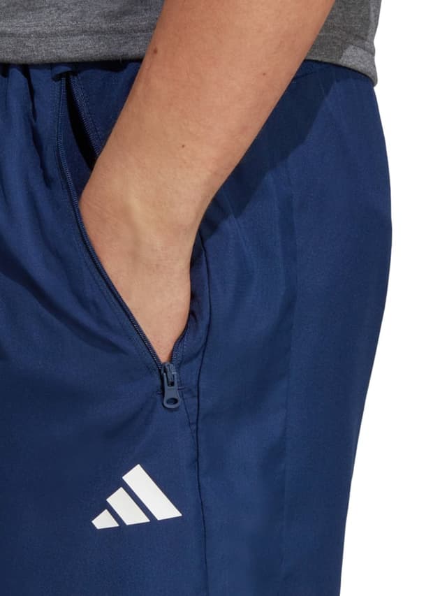 شورت اديداس رجالي رياضي بوليستر سمول أزرق Adidas Training Woven Shorts