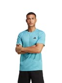 تي شيرت اديداس رجالي بوليستر سمول أزرق  Adidas TR-ES Base T