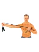 حبل قفز نايلون بطول 2.8 متر باللون الأسود من آيرون جيم Iron Gym Nylon Speed Rope Size 2.8 mColor Black