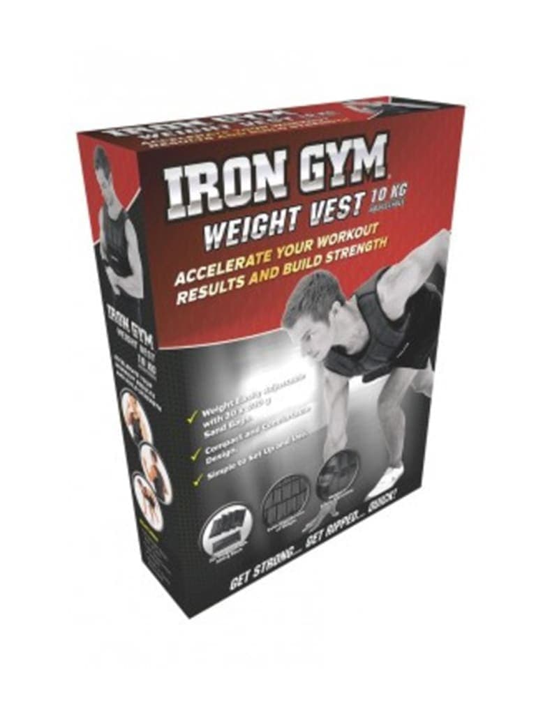 Iron Gym Adjustable Weight Vest Weight 10 kg