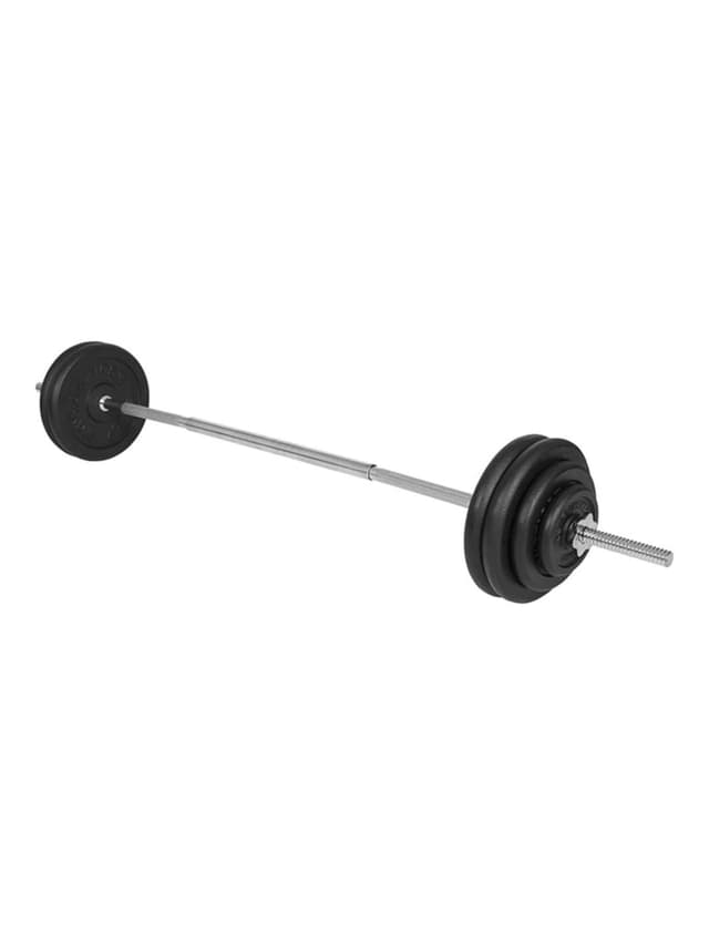 TA Sport ExDisplay Black Barbell and Dumbbell Set 50 Kg Jomla.ae