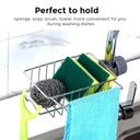 حامل أدوات التنظيف معدني يعلق بالصنبور من او اوزون قياس صغير O Ozone Hanging Organizer