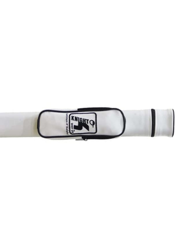 شنطة عصا بلياردو 85 سم أبيض نايت شوت Knightshot Cue Hard Case 1 Butt x 1 Shaft Color White - 313561