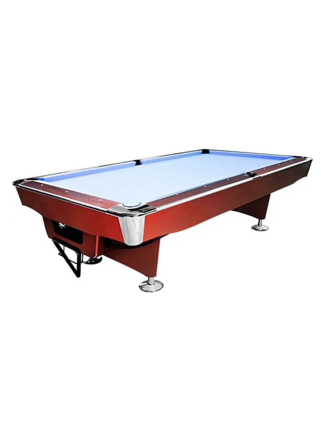 Knightshot Galaxy Commercial Pool/Billiard Table Color MahoganySize 8 FT X 4 FT