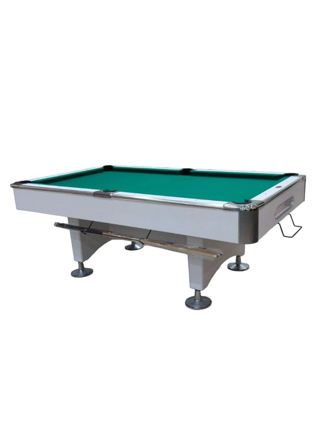 طاولة بلياردو كبيرة 8 قدم كينغ شوت ابيض Knightshot Knight Pool/Billiard Table - SW1hZ2U6MTU0OTQ4OQ==