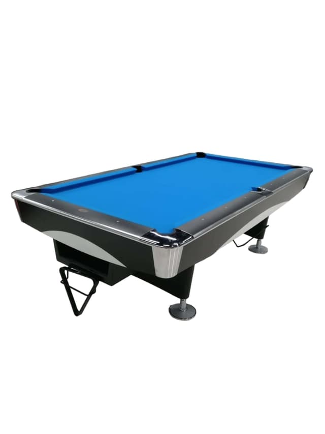 طاولة بلياردو 9 قدم كينغ شوت سبيدرا أسود Knightshot Spyder Commercial Pool Table - SW1hZ2U6MTU0OTQ3Mw==