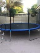 ترامبولين دائري خارجي مقاس 16 قدم من نايت شوت Knightshot - Outdoor Round Trampoline | 16 Feet - 308340