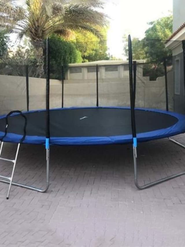 ترامبولين دائري خارجي مقاس 16 قدم من نايت شوت Knightshot - Outdoor Round Trampoline | 16 Feet - 308340