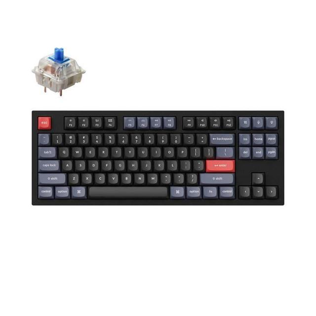 Keychron Q3 QMK Custom Hot-Swappable Gateron G-PRO Mechanical Keyboard With Blue Switch & RG - SW1hZ2U6MTYyMjkyMQ==