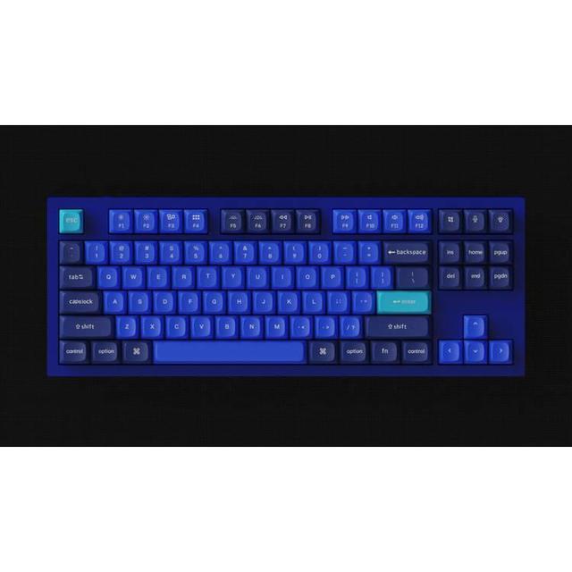 Keychron Q3 QMK Custom Hot-Swappable Gateron G-PRO Mechanical Keyboard With Blue Switch & RG - SW1hZ2U6MTYyMjk1Mw==