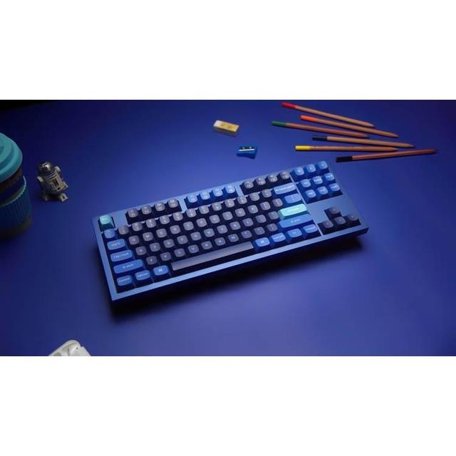 Keychron Q3 QMK Custom Hot-Swappable Gateron G-PRO Mechanical Keyboard With Blue Switch & RG - SW1hZ2U6MTYyMjk2Mw==