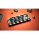 كيبورد ميكانيكي لون رمادي مع سويتش بني RGB Keychron Q3 QMK Custom Hot Swappable Gateron G PRO Mechanical Keyboard With Brown Switch & R - SW1hZ2U6MTYyMjg3Nw==