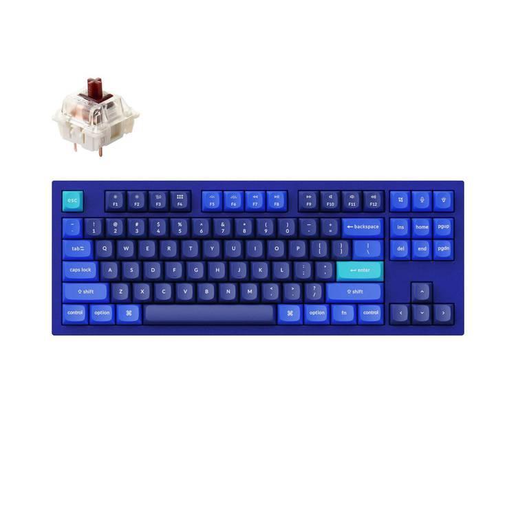 Keychron Q3 QMK Custom Hot-Swappable Gateron G-PRO Mechanical Keyboard With Brown Switch & R