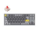 Keychron Q3 QMK Custom Hot-Swappable Gateron G-PRO Mechanical Keyboard With Red Switch & RGB - SW1hZ2U6MTYyMjg0Mg==