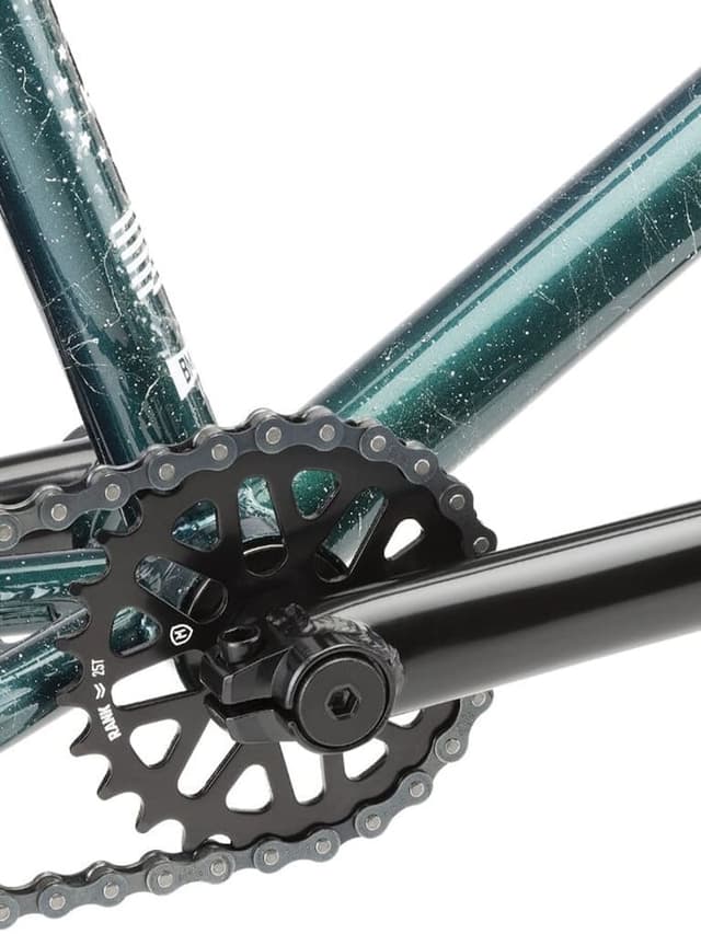 دراجة هوائية سيكل رياضية باللون الأخضر اللامع من كينك بي ام اكس KinkBMX - LAUNCH Bike Color Gloss Galaxy Green