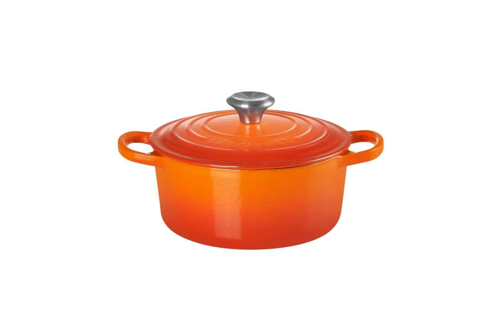 LE CREUSET ROUND FRENCH OVEN 18CM FLAME - 21177180902430
