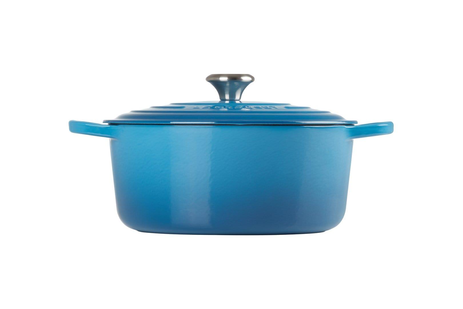 LE CREUSET ROUND FRENCH OVEN 20 CM MARSEILLE BLUE - 21177202002430