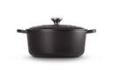 LE CREUSET ROUND FRENCH OVEN 24CM SATIN BLACK - SW1hZ2U6MTU2MTgzNQ==