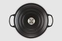 LE CREUSET ROUND FRENCH OVEN 24CM SATIN BLACK - SW1hZ2U6MTU2MTgzNw==