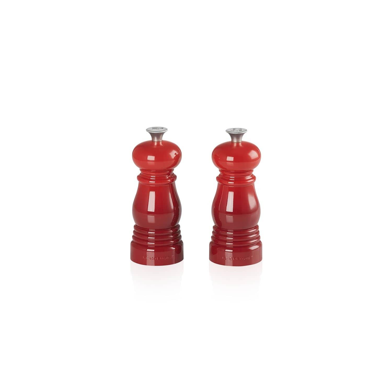 LE CREUSET SET OF PEPPER AND SALT MILL 11CM - CHERRY RED - 96002500060000