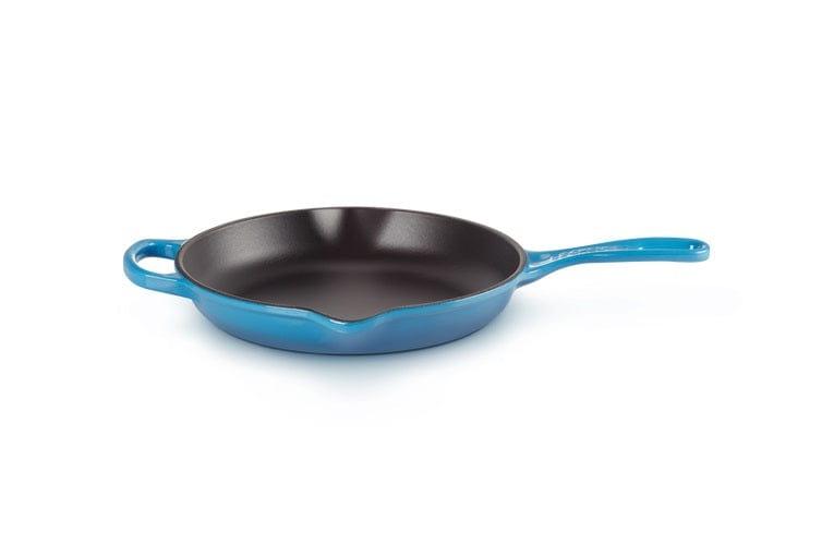 طاوة تيفال 23 سم لوكروسيه أزرق LE CREUSET SIGNATURE ROUND SKILLET