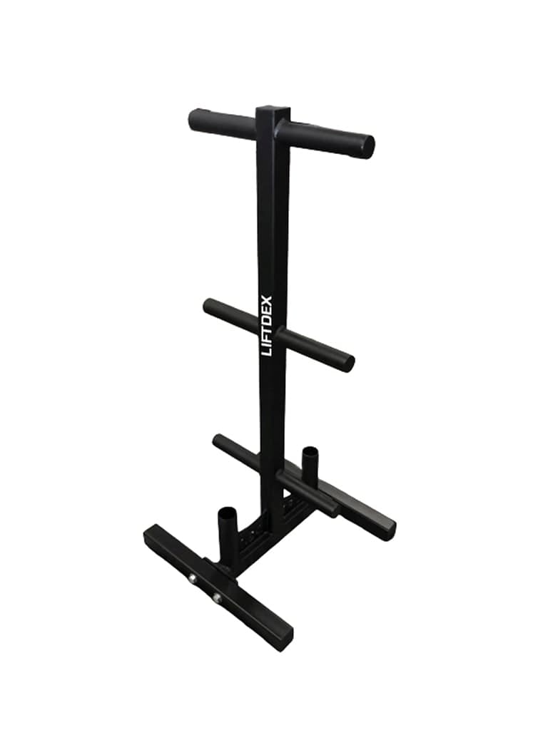 Liftdex Three (3) Level Plate Tree With Barbell Holder