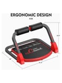 جهاز تمارين شد عضلات البطن والمقاومة في المنزل من سبورتس بلس Sports Plus - Ab Crunch