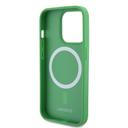 Lacoste HC Magsafe Iconic Petit Pique PU Woven Logo for iPhone 15 Pro -Green - SW1hZ2U6MTYyMjUyNw==