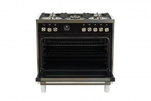 فرن غاز ايطالي 5 شمعات وبمساحة 90x60 سم برتازوني Lagermania FULL GAS COOKER - SW1hZ2U6MTU1OTYxNg==