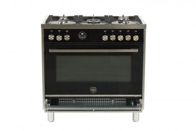 فرن غاز ايطالي 5 شمعات وبمساحة 90x60 سم برتازوني Lagermania FULL GAS COOKER - SW1hZ2U6MTU1OTYxOA==