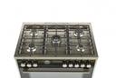 فرن غاز ايطالي 5 شمعات وبمساحة 90x60 سم برتازوني Lagermania FULL GAS COOKER - SW1hZ2U6MTU1OTYyMA==