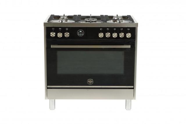 فرن غاز ايطالي 5 شمعات وبمساحة 90x60 سم برتازوني Lagermania FULL GAS COOKER - SW1hZ2U6MTU1OTYxMg==