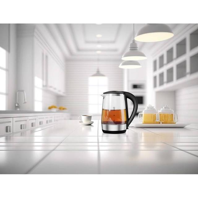 LePresso 360 Transparent Quick-Boil Glass Kettle 1.7L 2200W - Black - SW1hZ2U6MTYyMjEyNw==