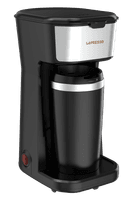 LePresso Coffee Maker with Travelling Mug 450W - Black - SW1hZ2U6MTYyMjExNQ==