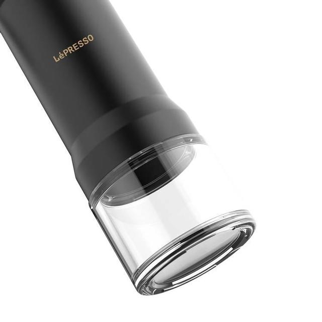 LePresso High Precision Conical Burr Grinder ( Glass Container ) 35g - Black - SW1hZ2U6MTYyMjA2NQ==