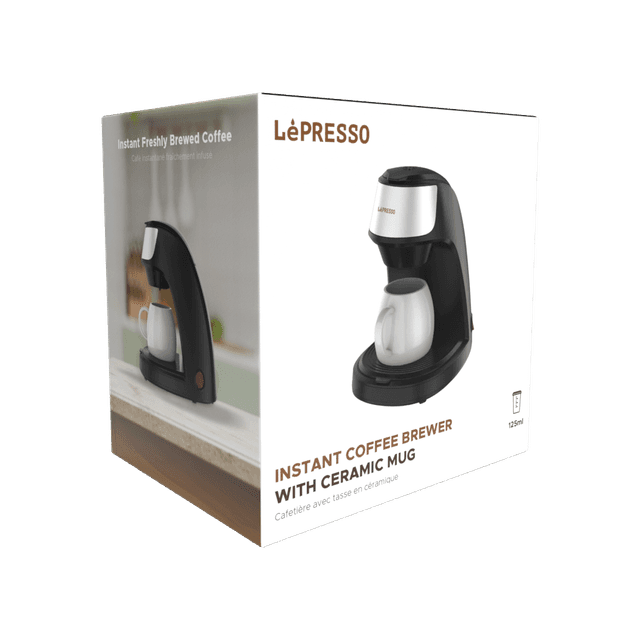 LePresso Mini Coffee Maker with Mug 450W - Red - SW1hZ2U6MTYyMjA0NA==