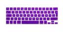 O Ozone Macbook Keyboard Skin for MacBook Pro 15 Inch 13 inch Keyboard Cover 2020 2019 2018 Compatible with A2159 A1990 A1989 A1707 A1706 UK English Layout (Purple) - SW1hZ2U6MTU5NzE5NQ==