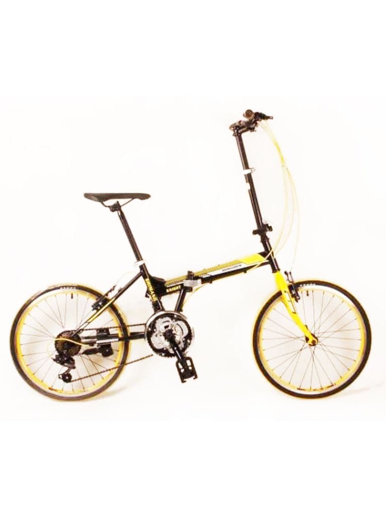 Mingren King Fold Folding Bike Color Yellow