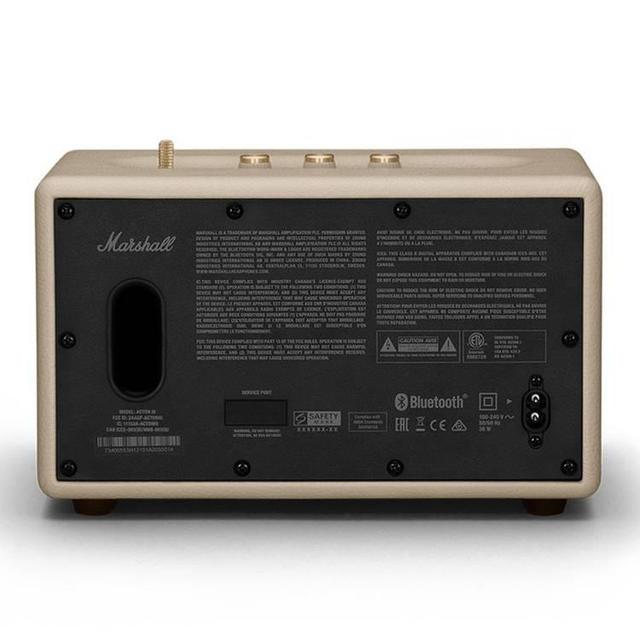 مكبر صوت بلوتوث لاسلكي كريمي مارشال Marshall Acton III Wireless Bluetooth Stereo Speaker Cream - SW1hZ2U6MTYxNzU0MQ==