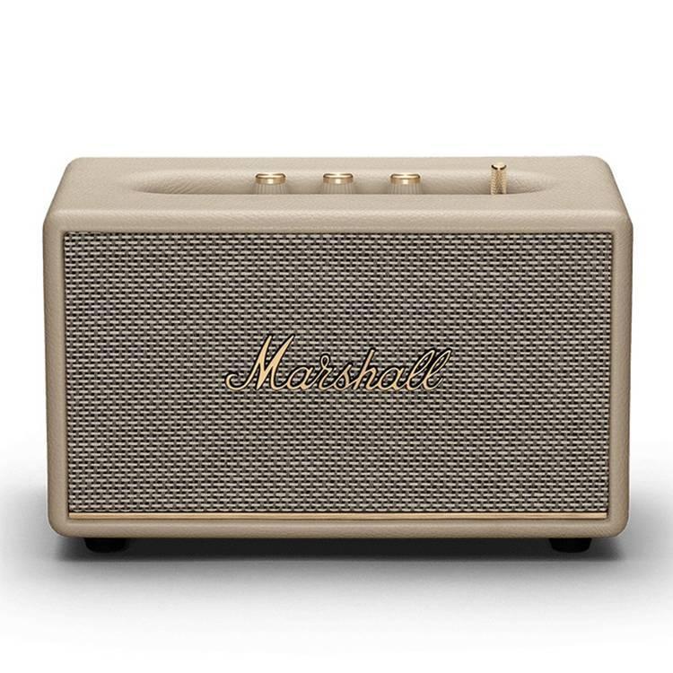 مكبر صوت بلوتوث لاسلكي كريمي مارشال Marshall Acton III Wireless Bluetooth Stereo Speaker Cream