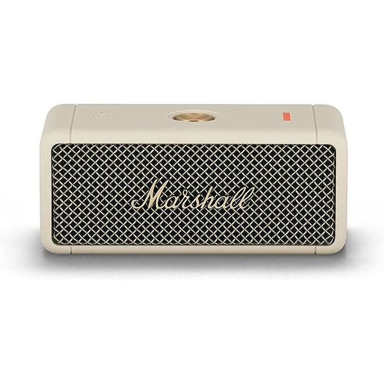 مكبر صوت بلوتوث بلون كريمي مارشال Marshall Emberton II Compact Portable Wireless Speaker -