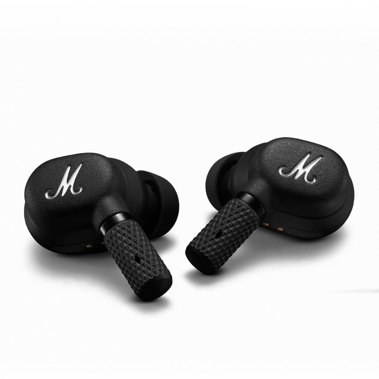 سماعة بلوتوث أسود مارشال موتيف Marshall Motif ANC True Wireless Earphones -