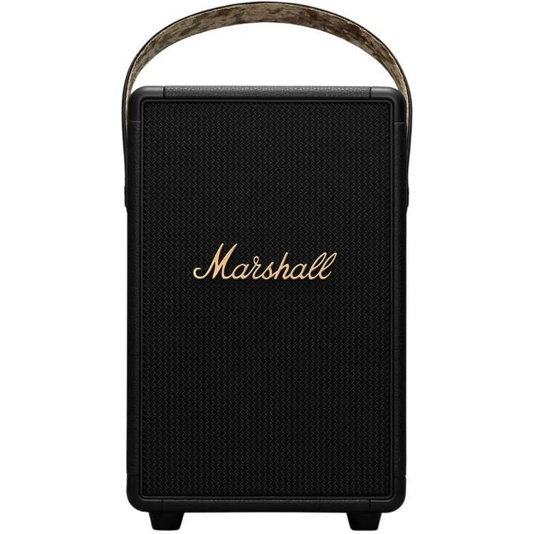 Marshall Tufton Portable Wireless Speaker - Black/Brass