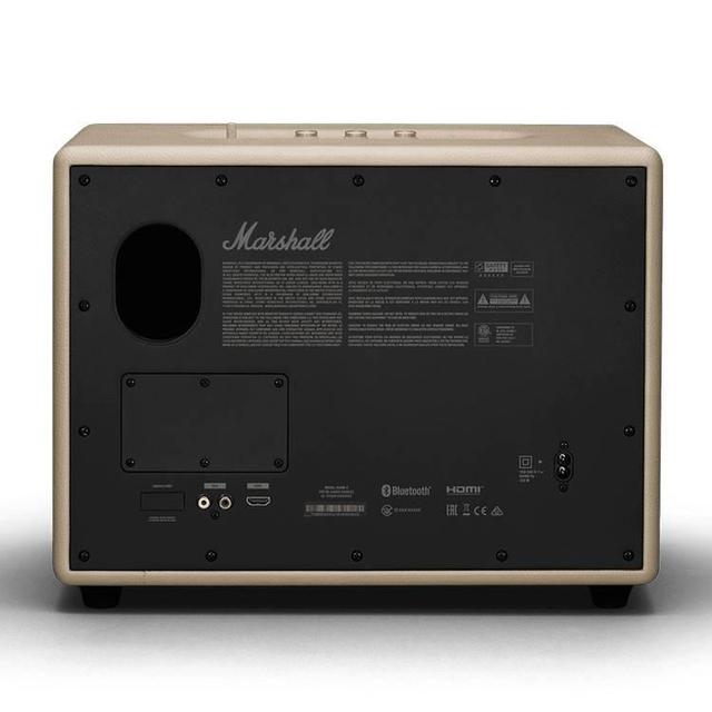 مكبر صوت بلوتوث لاسلكي كريمي مارشال Marshall Woburn III Wireless Bluetooth Stereo Speaker Cream - SW1hZ2U6MTYxNzQ3Mg==