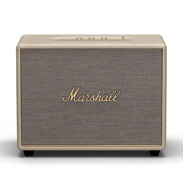 مكبر صوت بلوتوث لاسلكي كريمي مارشال Marshall Woburn III Wireless Bluetooth Stereo Speaker Cream