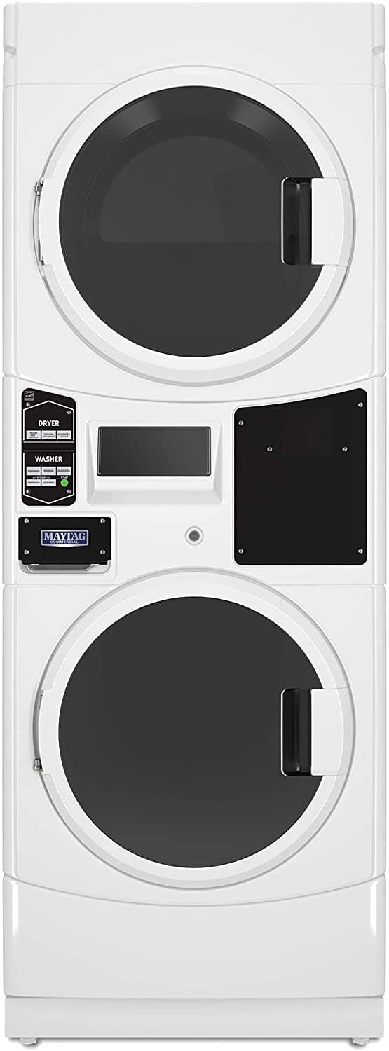 غسالة ملابس اتوماتيك مع مجفف 10.5 كغ ميتاج Maytag 10.5KG Front Load Stack Laundry