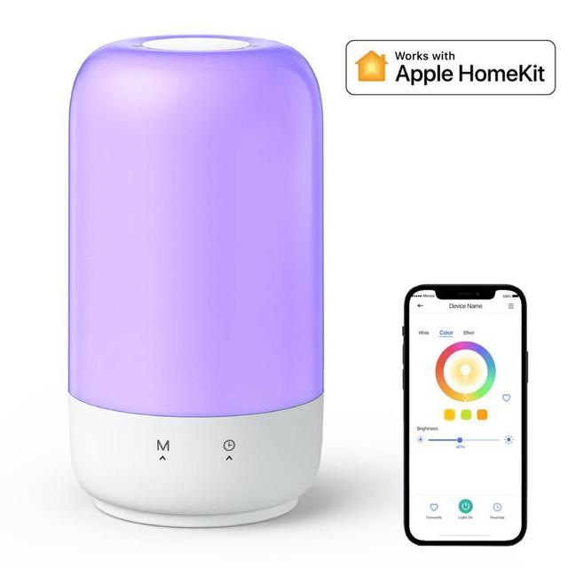 مصباح ليد ذكي بإضاءة RGB لون أبيض من ميروس Meross Smart Wi-Fi Ambient Light with RGB - SW1hZ2U6MTYxNjY0NA==