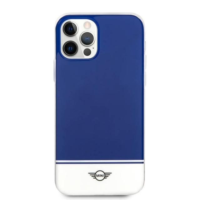 جراب ايفون 12 برو ماكس أزرق بحري ميني كوبر Mini Cooper PC/TPU Bottom Stripe Hard Case for iPhone 12 Pro Max (6.7") Navy - SW1hZ2U6MTYxNjUxNQ==