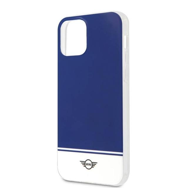 جراب ايفون 12 برو ماكس أزرق بحري ميني كوبر Mini Cooper PC/TPU Bottom Stripe Hard Case for iPhone 12 Pro Max (6.7") Navy - SW1hZ2U6MTYxNjUyNg==