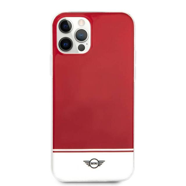 جراب ايفون12برو ماكس (6.7 بوصة) احمر من ميني كوبر 12Mini Cooper PC/TPU Bottom Stripe Hard Case for iPhone 12 Pro Max ( - SW1hZ2U6MTYxNjQ5NA==